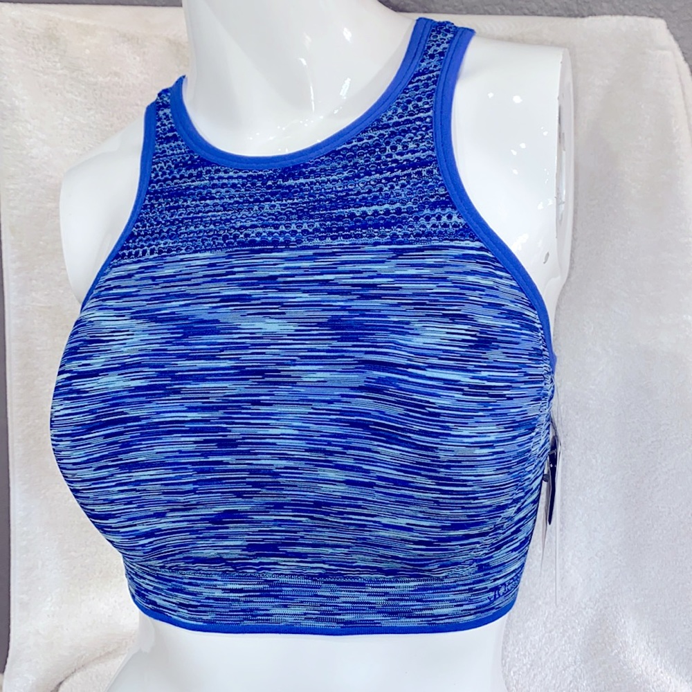 Jockey Women’s Torpedo Space Dye Racerback Bra Lg - Picture 4 of 14